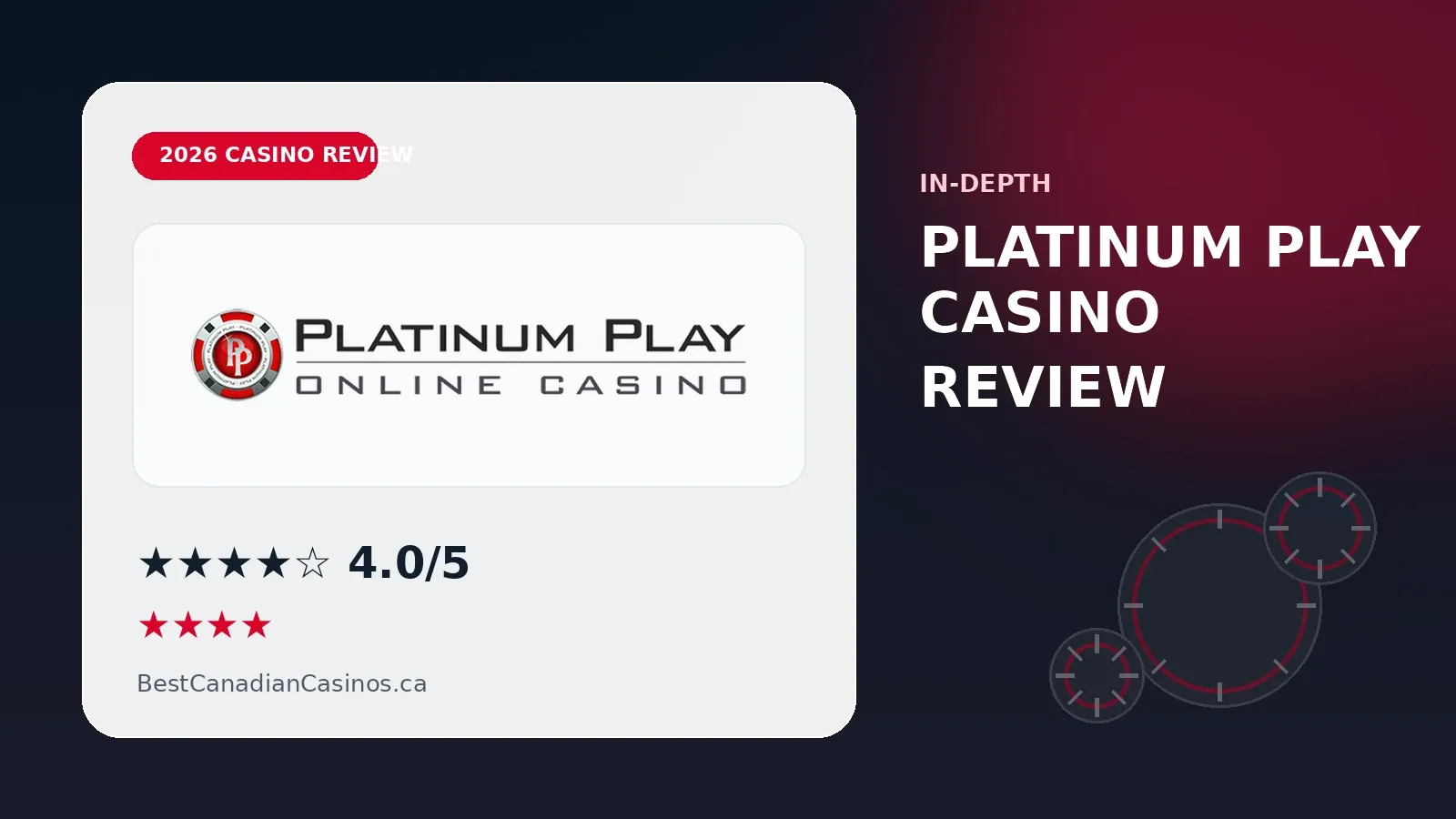 Platinum Play Casino 2026 casino review